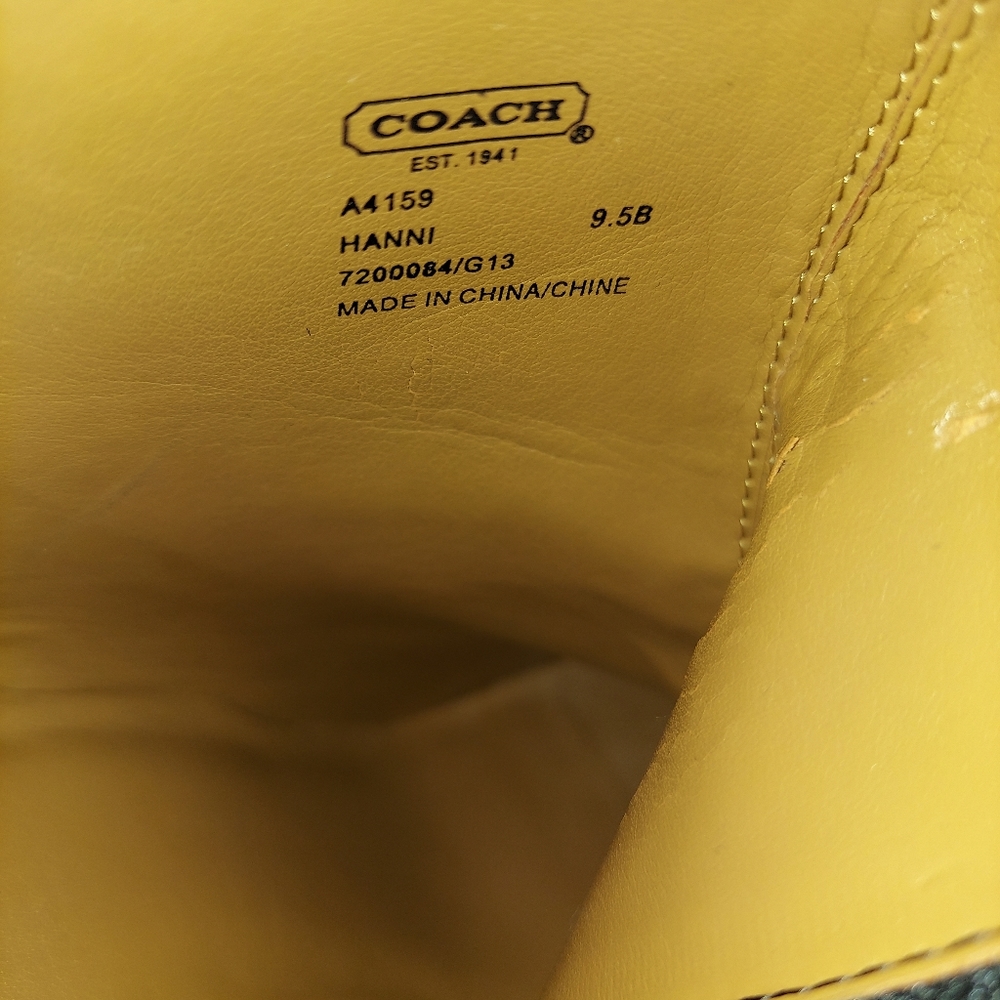 New Coach Booties - Picture 7 of 9